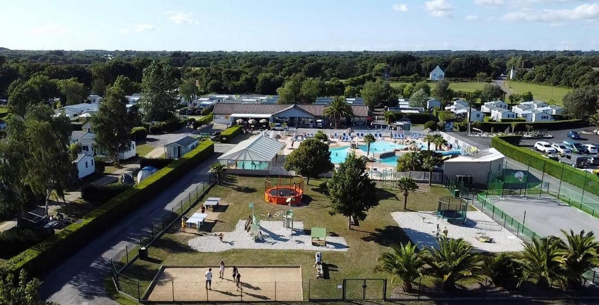 Camping De La Plage De Cleut-Rouz Fouesnant Ngoại thất bức ảnh
