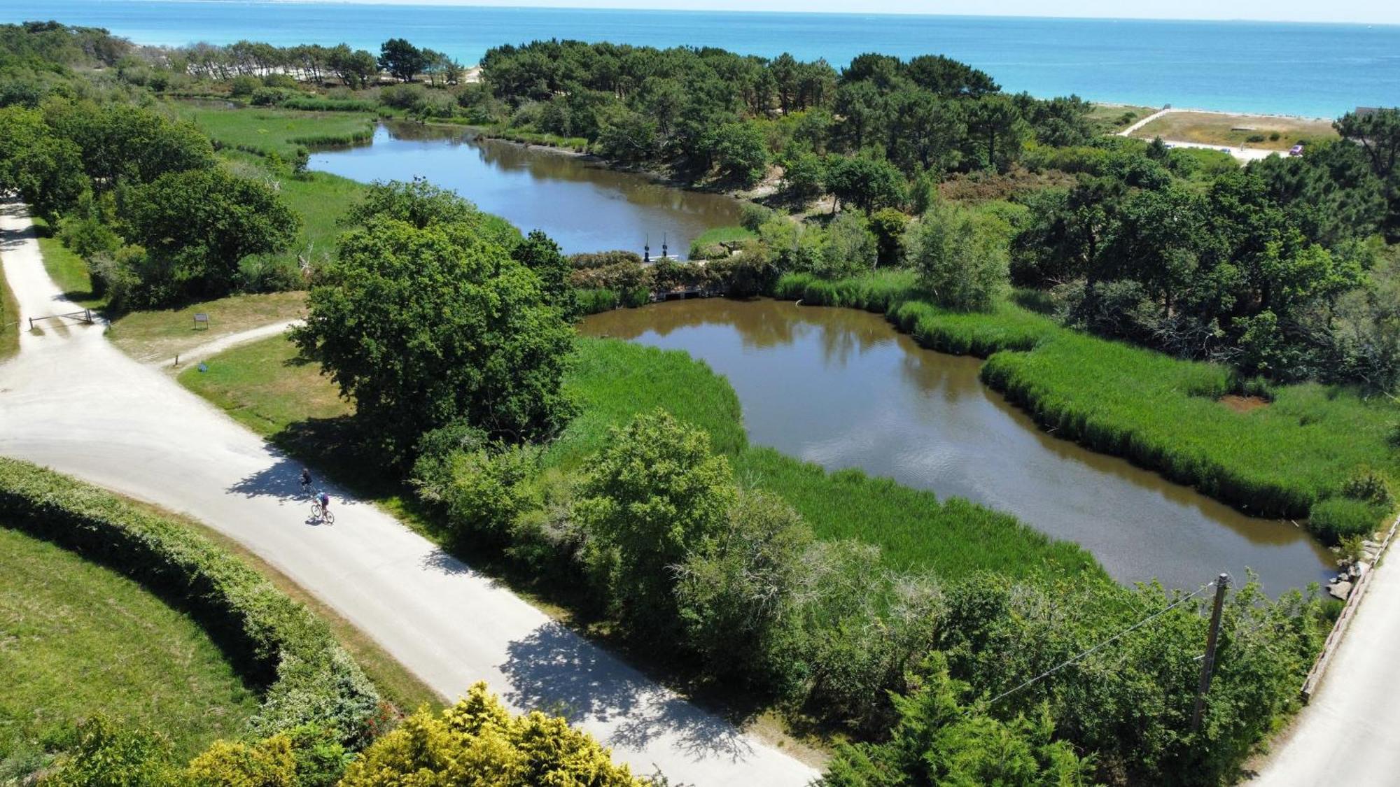 Camping De La Plage De Cleut-Rouz Fouesnant Ngoại thất bức ảnh