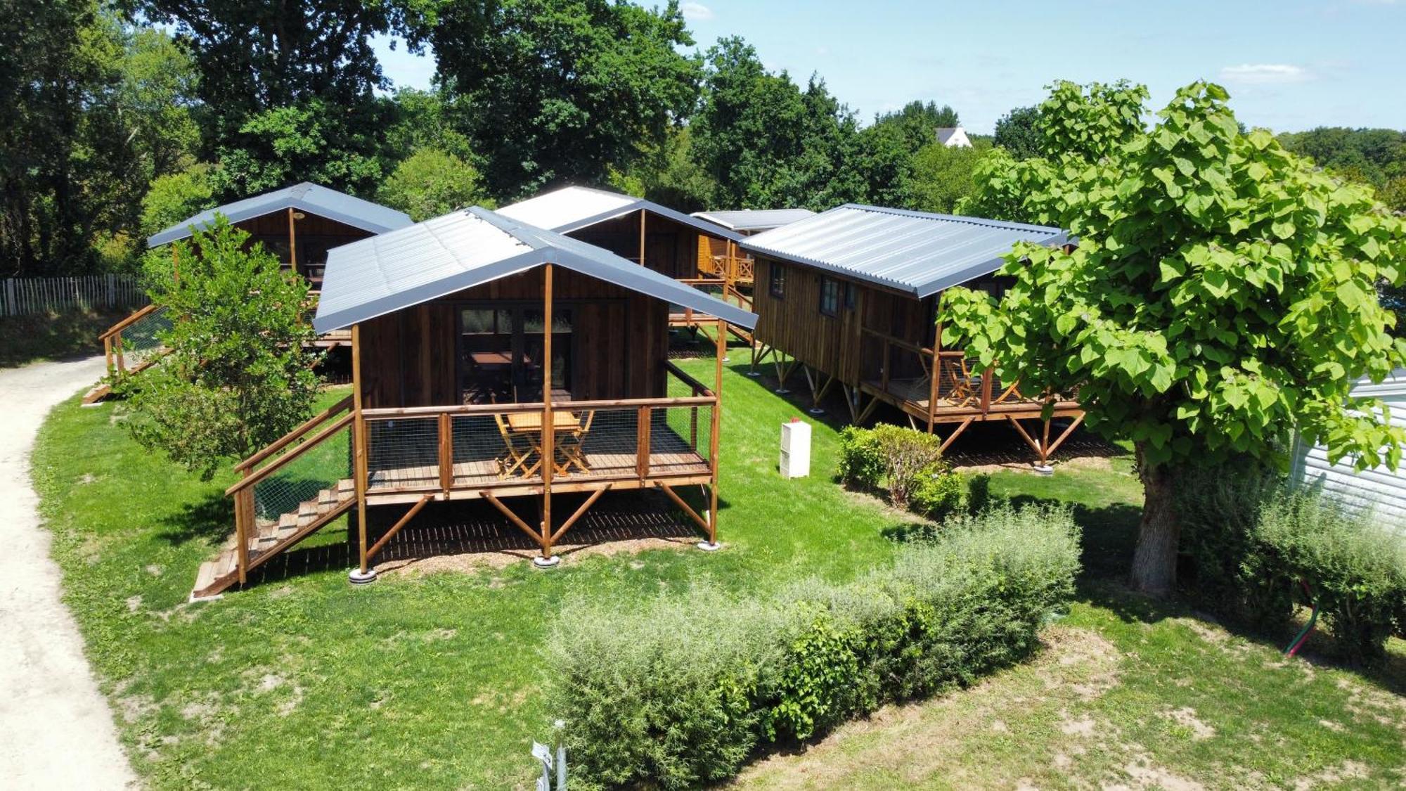 Camping De La Plage De Cleut-Rouz Fouesnant Ngoại thất bức ảnh